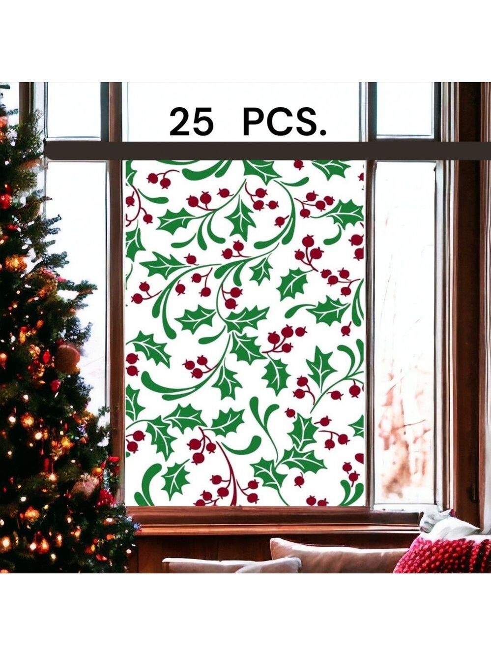 25 10X13 Poly Mailers Holly Berry Christmas PRICE IS FIRM - Picture 5 of 7